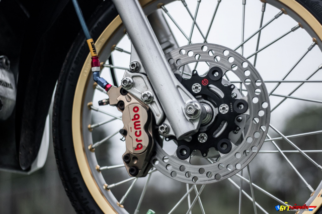 Wave 110i do he thong phanh truoc sieu doc tu hang Brembo - 5