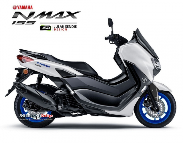 Yamaha NMax 155 the he moi se duoc ra mat vao cuoi nam 2019 - 3