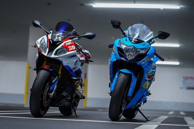 Cap doi nha ca BMW va Suzuki do dang day me hoac - 4
