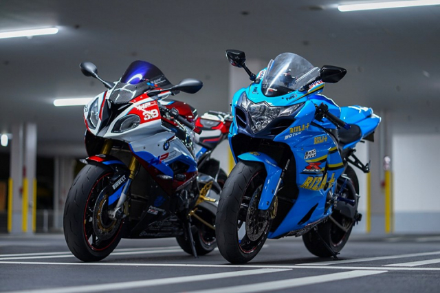 Cap doi nha ca BMW va Suzuki do dang day me hoac - 10