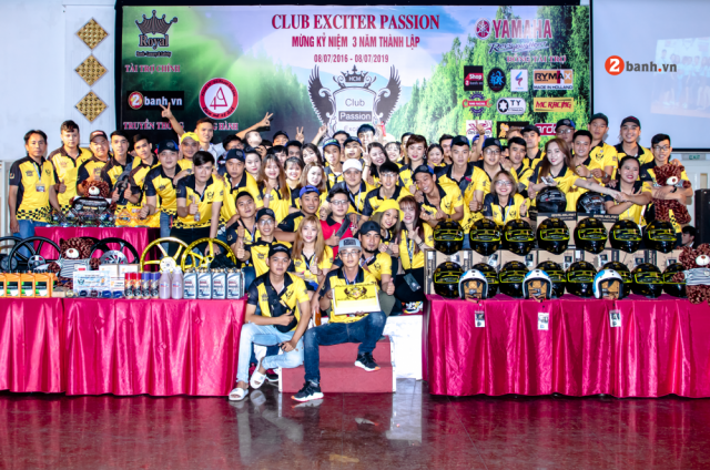 Club Exciter Passion 3 nam mot chang duong voi dong xe Yamaha Exciter