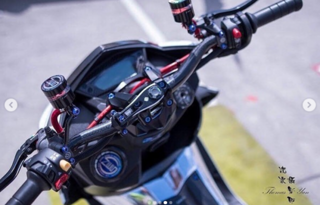 Yamaha Force 155 do buc pha voi duoi xe YZFR1 sieu dinh - 4