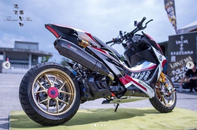 Yamaha Force 155 do buc pha voi duoi xe YZFR1 sieu dinh - 7