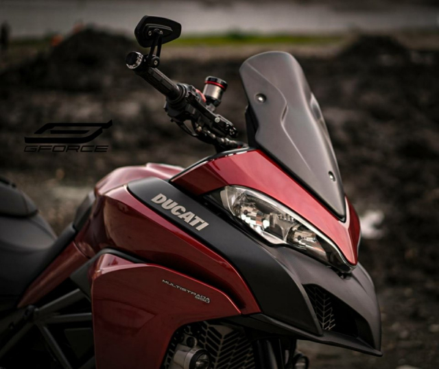 Ducati Multistrada 950 do cuc chat voi phong cach Ruby Red - 4