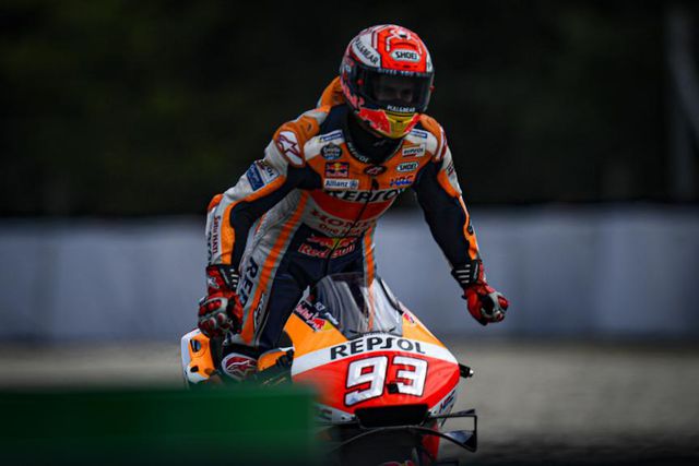 MotoGP 2019 Marquez hai long voi nhung thay doi tren RC213V tai thu nghiem GP Brno - 4