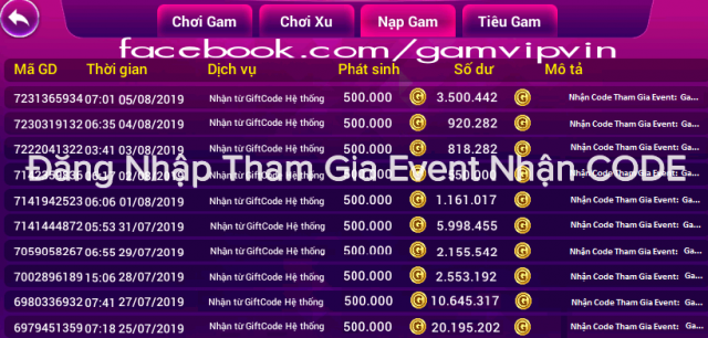 Nhan GiftCode Code Gamvip G88Vin Tu Nha Phat Hanh Tri An Khach Hang - 3