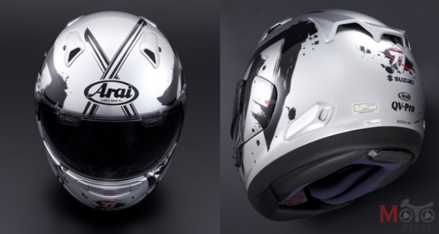 Ra mat bo suu tap Arai QVPro Suzuki Katana Limited Edition - 4