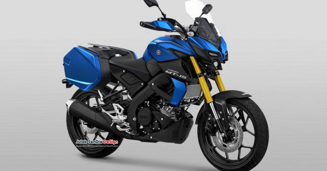 Yamaha Tracer 155 xuat hien hinh anh Render vo cung an tuong - 5