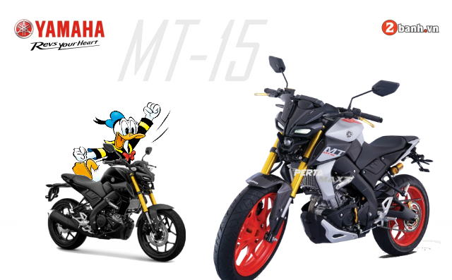 Bat mi phu kien chinh hang do tu Yamaha cho mau xe MT15 2019
