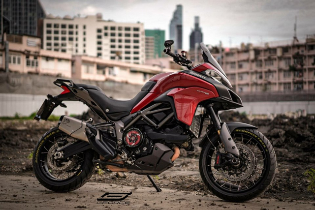 Ducati Multistrada 950 do cuc chat voi phong cach Ruby Red