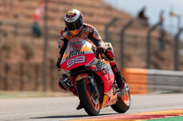 MotoGP 2019 Marquez chien thang mot cach de dang tai GP ARAGON 2019 - 7