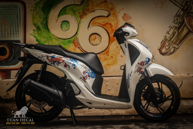 SH 150 do dam chat choi voi phong cach tem ca chep - 7