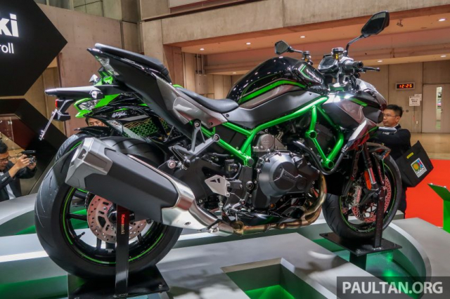 Can canh Kawasaki Z H2 Supercharger voi ve ngoai sieu ham ho - 14