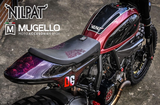 Ducati Scrambler do an tuong voi phong cach Dragon den tu Thai Lan - 7