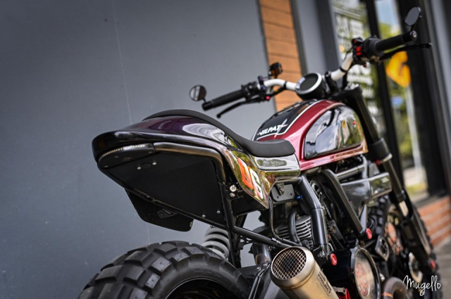 Ducati Scrambler do an tuong voi phong cach Dragon den tu Thai Lan - 11