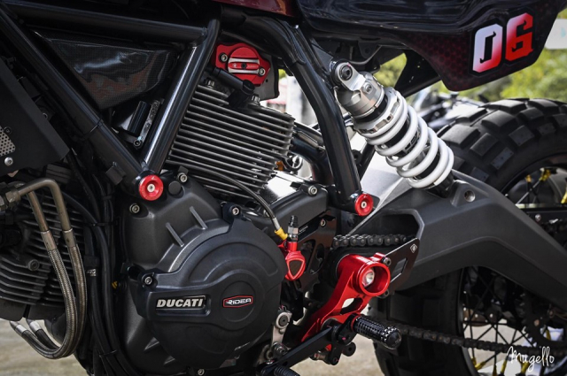 Ducati Scrambler do an tuong voi phong cach Dragon den tu Thai Lan - 13