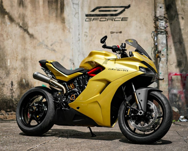Ducati Supersport 939 do noi bat voi phong cach hoang toc