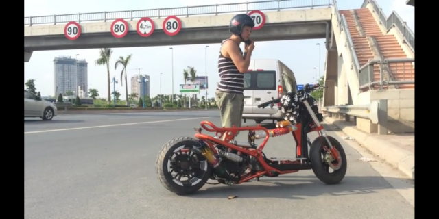 Honda ZoomerX do quai vat lun voi bien the moi gay sot tai Thailand - 8