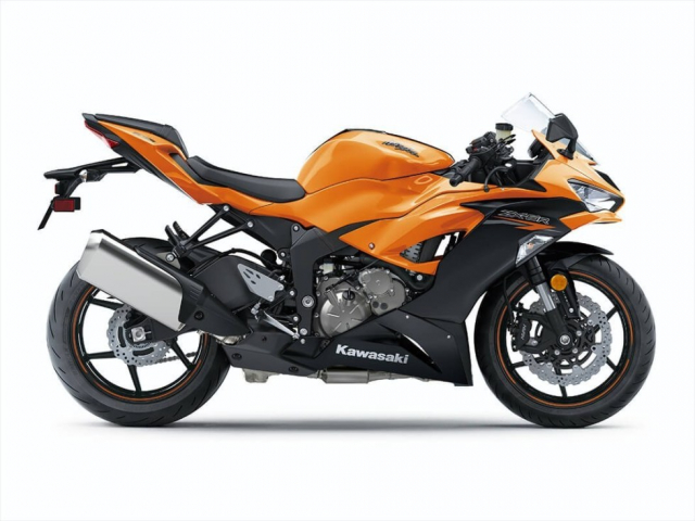 Kawasaki Ninja ZX-6R 2020 tiếp tục lộ diện phiên bản màu mới tại 