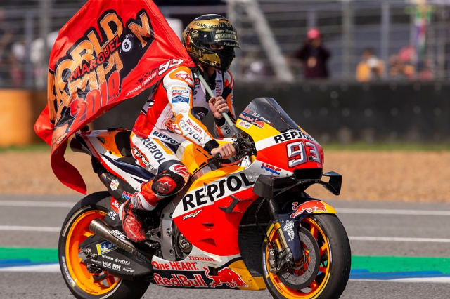 MotoGP 2019 Marquez danh duoc danh hieu vo dich MotoGP 2019