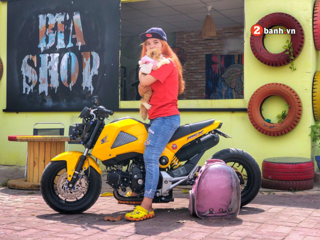 MSX 125 do mang ve dep tao bao gay me nguoi xem cua biker Vung Tau - 3