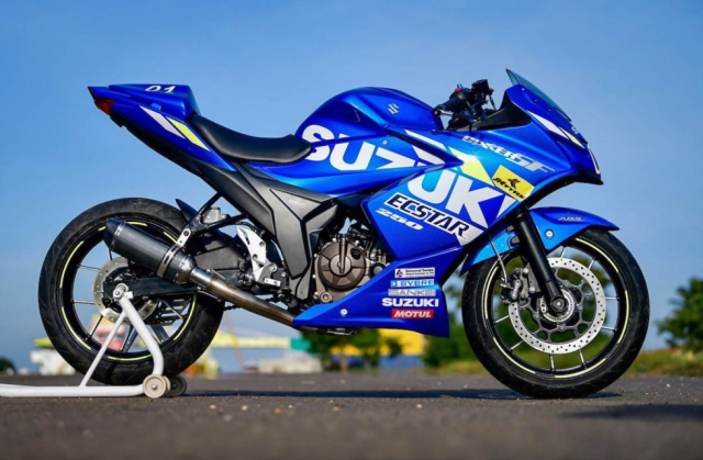 Suzuki GIXXER 250 SF MotoGP 2020 chinh thuc ra mat voi ve ngoai an tuong - 4