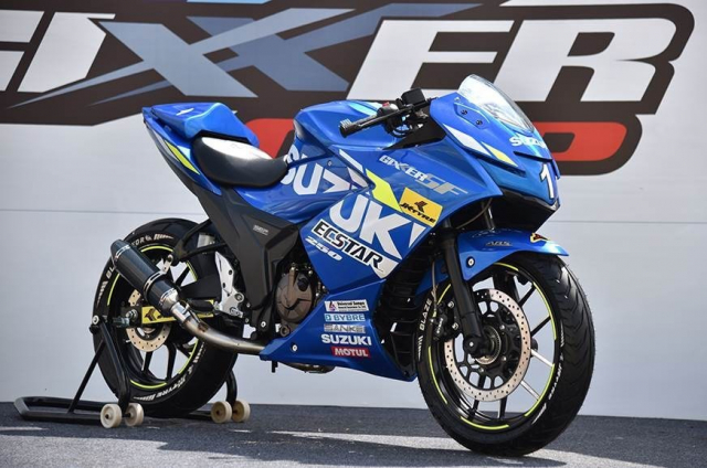 Suzuki GIXXER 250 SF MotoGP 2020 chinh thuc ra mat voi ve ngoai an tuong - 5