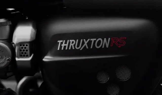Triumph tiet lo Teaser ra mat Thruxton RS the he moi