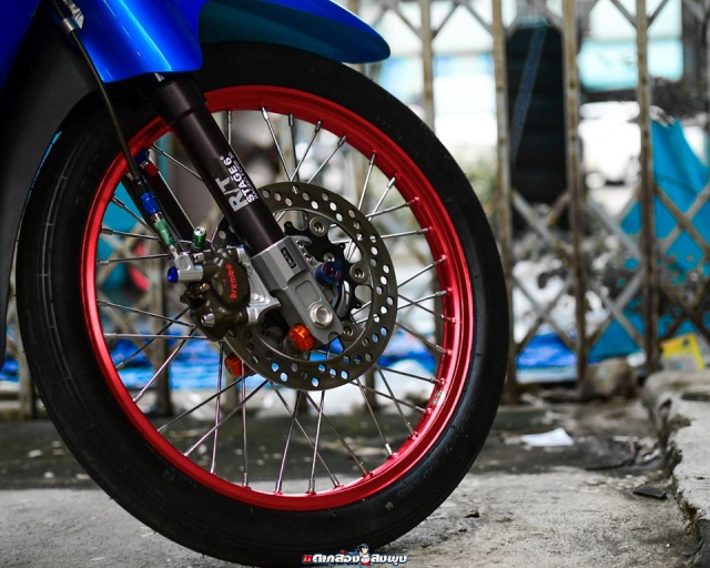 Wave 125 don toi ben cua dan choi xe nuoc lang gieng - 7