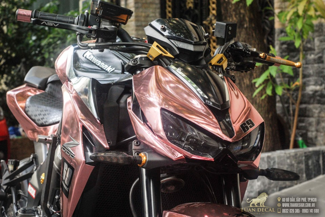 Kawasaki Z1000 nang cap khac biet den tu Tuan decal - 5