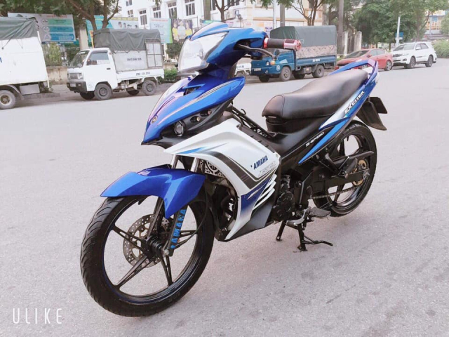 Yamaha Exciter 135 con tay mau xanh GP bien HN - 4