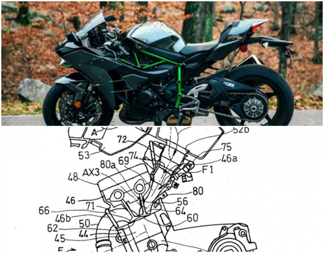 Kawasaki Ninja H2 moi co the duoc su dung he thong phun nhien lieu truc tiep DI