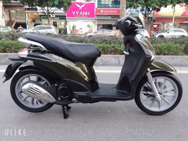 Liberty 125 ie mau xanh reu bien Ha noi 2014 - 7