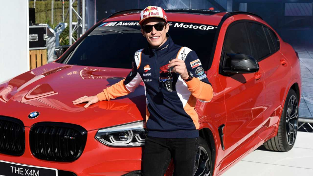 Marquez gianh duoc giai thuong BMW X4 M tu su kien BMW M Award 2019 - 3