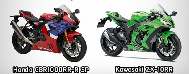 So sanh Honda CBR1000RRR SP 2020 vs Kawasaki Ninja ZX10RR 2019