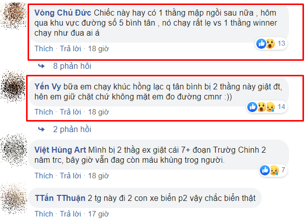CANH BAO Nhom cuop chay Exciter nguy hiem tai Tan Phu Tan Binh - 4