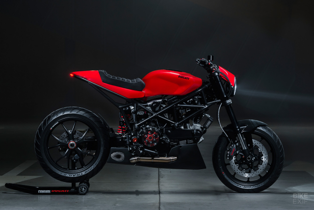 Ducati Multistrada do lai theo phong cach Cafe Racer - 10