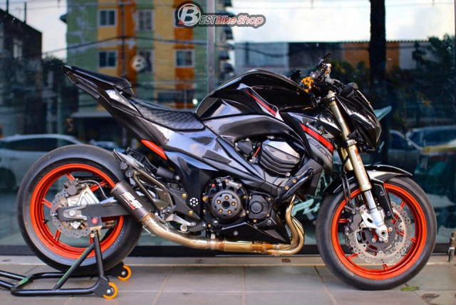 Kawasaki Z800 do loi cuon voi dien mao moi day chat choi - 11
