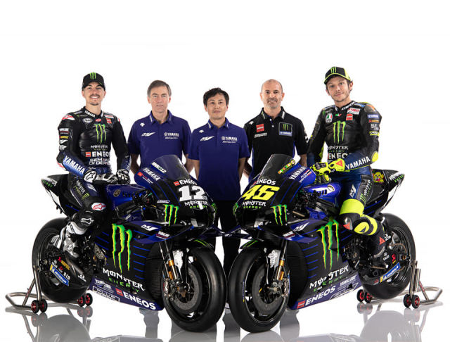 MotoGP 2020 Doi dua Yamaha Monster Energy ra mat cho mua giai MotoGP 2020