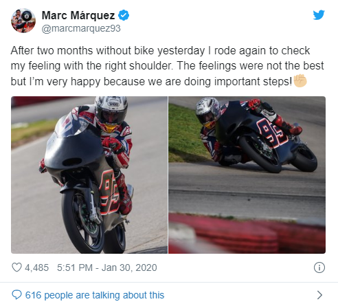 MotoGP 2020 Marquez cam lai NSF250 Moto3 de kiem tra the luc sau phau thuat - 4