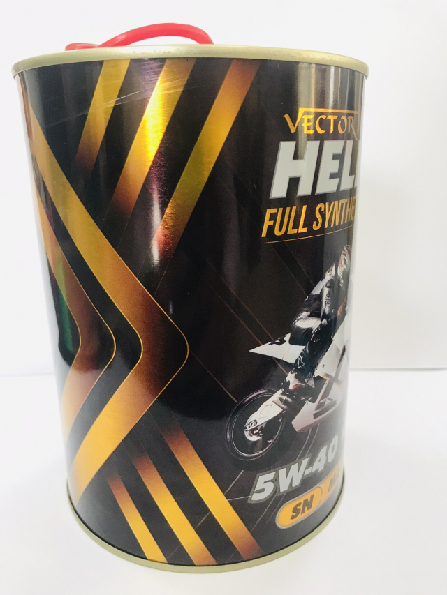 Dau nhot tong hop VECTOR HELIOS full synthetic SN5W40 - 4