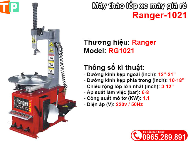 May thao lop xe may gia re Ranger RG1021