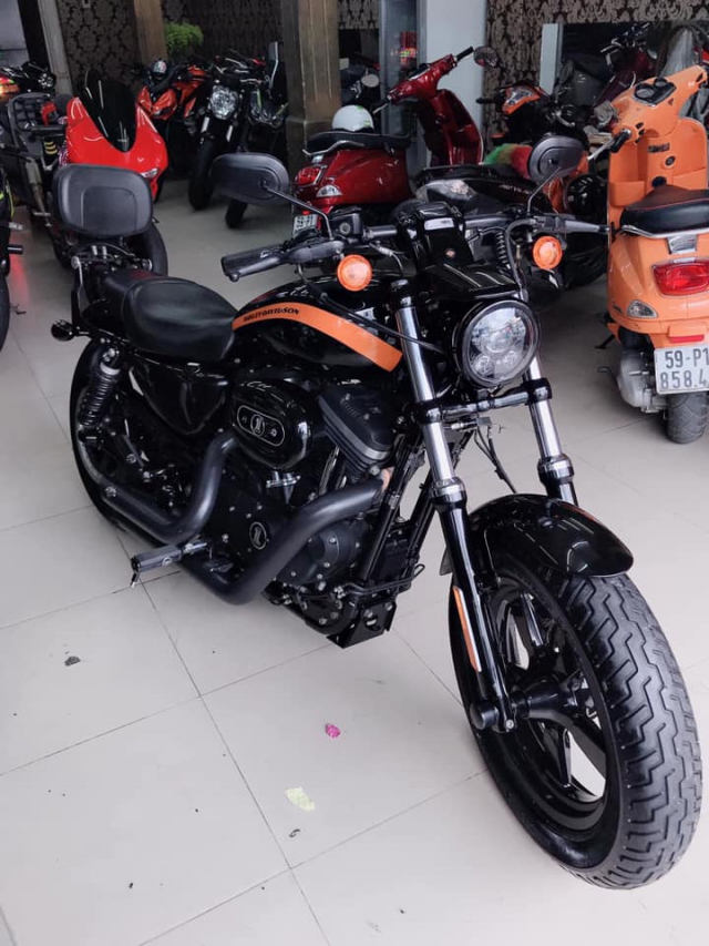 Can ban Harley Custom 1200 CA abs keyless 2015 odo 8600miles Xe da len kha nhieu do choi lun - 5