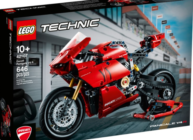Ra mat bo do choi LEGO Technic Ducati Panigale V4 R