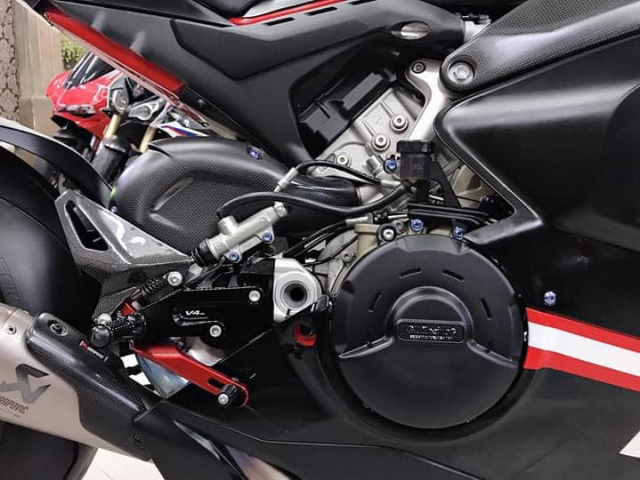 Can ban Ducati V4 up luon V4R ABS 12019 odo2k con bao hanh chinh hang ducati xe leng keng bao te - 7