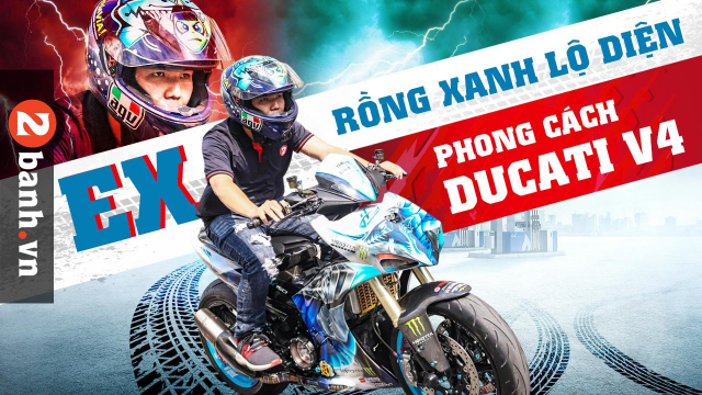 Exciter 150 do Rong Xanh xuat hien sau thoi gian an danh