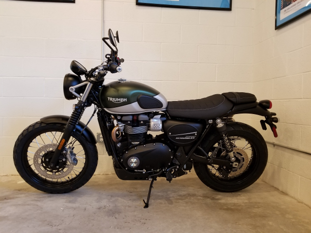 Triumph STREET SCRAMBLER 2020 xanh mo - 2