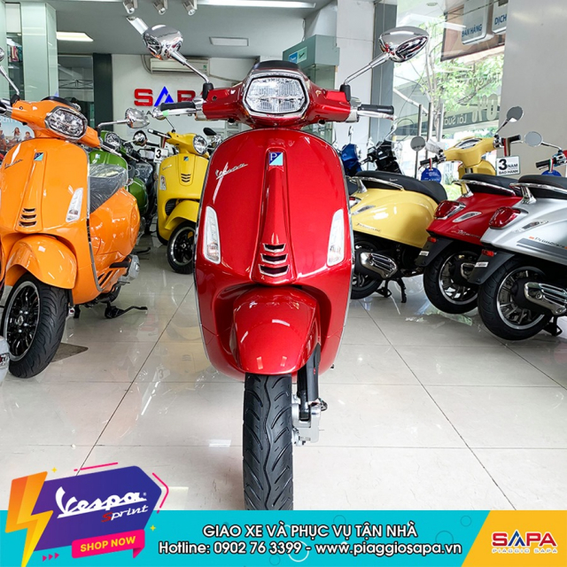 VESPA SRPINT RED SCARLATTO 2020 - 3