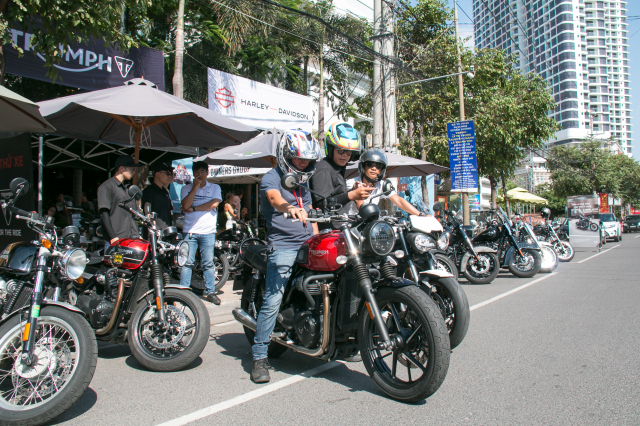 Biker Weekend Quy Nhon Trai nghiem cung luc 03 thuong hieu Motor noi tieng