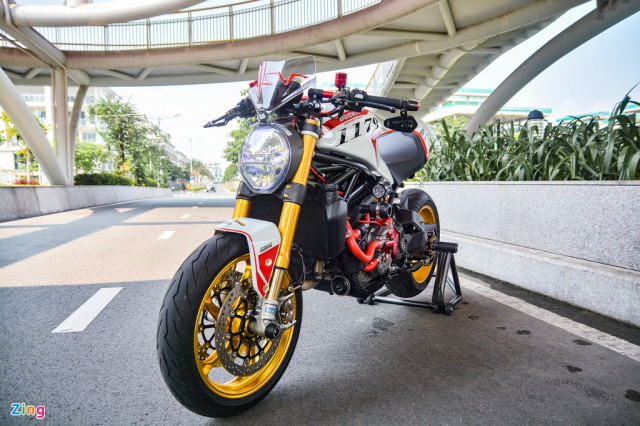 Ducati Monster 821 update 1200 voi gia tri nua ty dong